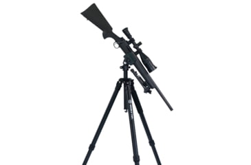 Image of Double Tap Industries Stronghold Lite Aluminum Tripod w/Adjustable Height + Saddle Clamp, Black, 36mm, TRI-A-001A