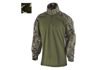 Image of DRIFIRE / Crye Precision FR Combat Shirt - Mens, Long, NATO Woodland, 2XL, DF2-CR-550CS-NW-2XL