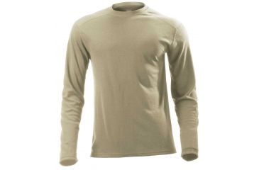 Image of Drifire Midweight Long Sleeve Tee Desert Sand S 20000174-DS-S