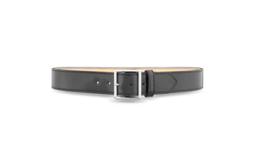 Image of 1-3/4&quot; Hi-Gloss Leather Garrison Belt with Nickel Buckle