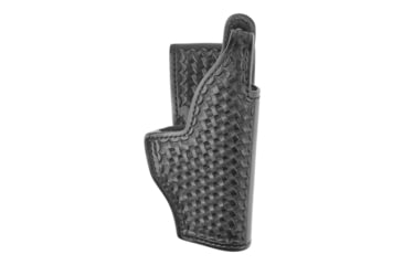 Image of Basketweave Leather Mid Ride (Jacket Slot) Holster