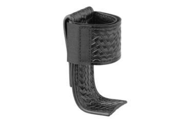 Image of Basketweave Leather Steel Based Radio Holder