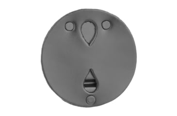 Image of Leather Round Badge Holder