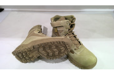 Image of EDEMO Ridge Outdoors 3003Z Desert Storm Zipper Quarter Boot, Sand, 7 3003Z-7.0, EDEMO1