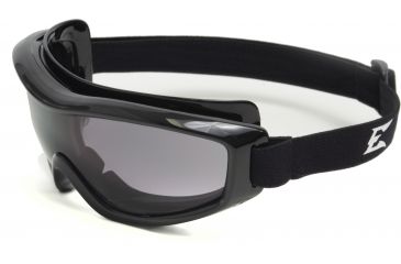Image of Edge Eyewear Golan Low Profile Vented Safety Goggle w/ Smoke Lens HG116