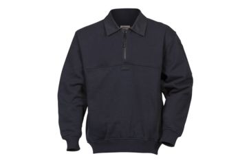 Image of Elbeco Shield Job Shirt Navy, Tall Twill Collar - T3732-3XL