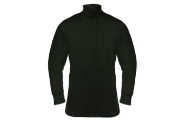 Image of Elbeco UFX Mock T-Neck Base Layer, Black, 6XL, 8920-6XL