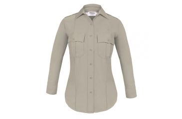 Image of Womens, Tan, Duty Maxx Long Sleeve, Without Creases