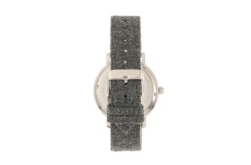 Image of Elevon Northrop Leather-Band Watch, Grey/White, ELE110-1