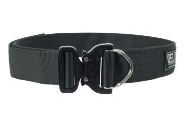 Image of Elite Survival Systems Elite Cobra Rigger's Belt with D Ring Buckle, Black, Medium CRB-B-M