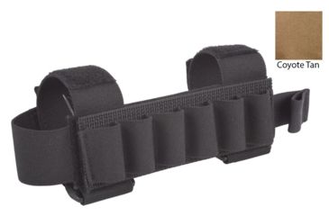 Image of Elite Survival Systems Butt Stock Shotshell Holder, Coyote Tan, 3101-T