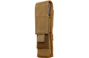 Image of Elite Survival Systems MOLLE Flashlight Pouch, Coyote Tan ME131-T