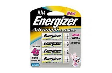 Image of Energizer E2 Advanced Lithium Batteries, AA, 4 Pack EA91BP-4