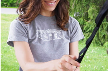 Image of Eno Vanish Logo T-Shirt - Men's, Medium, Classic Grey, AP602