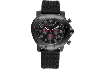 Image of Equipe E204 Grille Mens Watch - Black Strap, Black Case, Black Dial