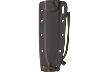 Image of Esee Model CM6 Sheath Only, Fits Esee Model Cm6 Combat Tactical, With Adjustable Tensioner And Lashing Holes, Black Kydex Sheath, Black, ESEE-CM6-SHEATH