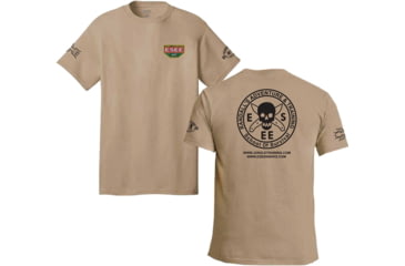 Image of Esee Training T Shirt, Brown, Large, TSHIRT-BRN-LG