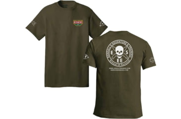 Image of Esee Training T Shirt, Green, Large, TSHIRT-GR-LG