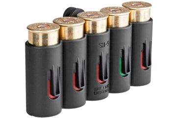 Image of FAB Defense QR Picatinny Shotgun Shell Holder, 12 Ga., Black, FX-SH5