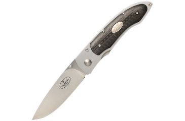 Image of Fallkniven P3G, Carbon Fiber Handle, Plain w/Black Cordura Pouch FK-P3GCFC