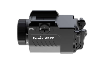 Image of Fenix GL22, Weapon Light, White LED with Red Laser, 750 Lumens, 2.64 Long, Fits GLOCK and 1913 Rails, Includes Rechargeable 16340 Battery and USB Type-C Charging Cable