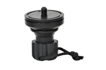 Image of Field Optics Research 75mm Bowl Top Leveling Base for FBT Series Tripods, Short handle, Includes Short Handle Assy and Bowl Disk., FPBT-SH