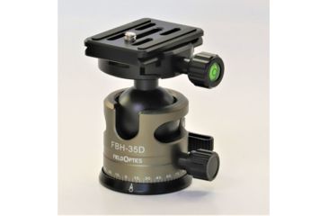 Image of Field Optics Research Ball Head, 35mm, Rachet Lock, Arca Swiss Plate, 35mm, FBH-35D