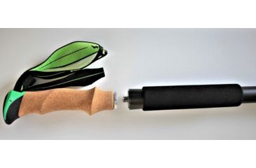 Image of Field Optics Research Trek Grips, 1 pair, Cork grip w/lanyard, FWS-1