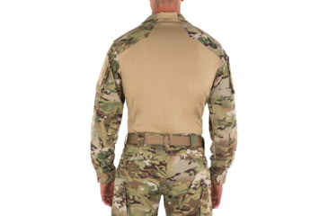 Image of First Tactical Defender Long Sleeve Shirt - Mens, Camo, Large, T, 111004MC-922-L-T