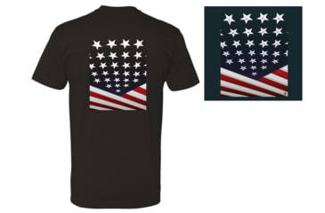 Image of First Tactical Flag Angled T-Shirt - Men's, Extra Small, Navy, 112533-724-XS