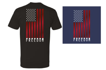 Image of First Tactical Freedom Flag T-Shirt - Men's, 2XL, True Navy Heather, 112526-728-XXL