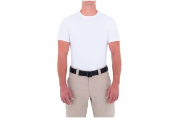 Image of First Tactical Mens Performance S/S Tshrt, White, Small 112503-010-S