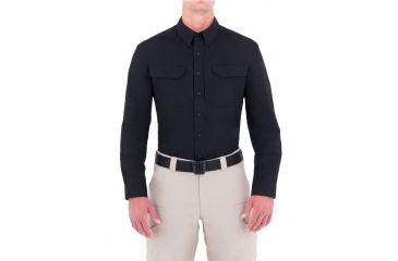 Image of First Tactical Mens Specialist Tactcl Ls Sh, Black, 4XL Regular 111003-019-4XL-R