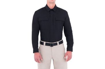 Image of First Tactical Mens Specialst Bdu Ls Shrt, Black, 4XL Regular 111002-019-4XL-R