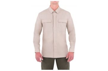 Image of First Tactical Mens Specialst Bdu Ls Shrt, Khaki, 4XL Regular 111002-055-4XL-R