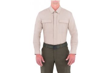 Image of First Tactical Mens Specialst Bdu Ls Shrt, Khaki, 4XL Regular 111002-055-4XL-R