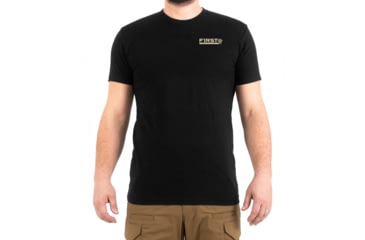 Image of First Tactical Stars and Stripes Spear T-Shirt - Mens, Black, 2XL, 112555-019-XXL