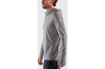 Image of Fjallraven Abisko Sun-Hoodie - Mens, Shark Grey, Small, F87199-016-S