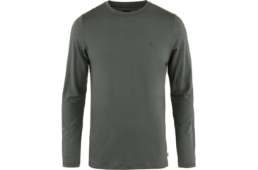 Image of Fjallraven Abisko Wool Long Sleeve - Mens, Basalt, Extra Large, F87194-050-XL
