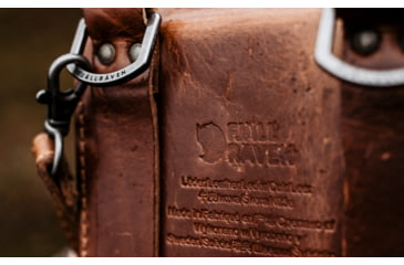 Image of Fjallraven Cartridge Bag, Leather Cognac, One Size, F77051-249-One Size
