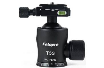 Image of Fotopro T5S Tripod Head, Black T5S