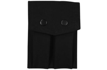 Image of Fox Outdoor .45 Caliber Double Clip Pouch Canvas, Black 099598407933