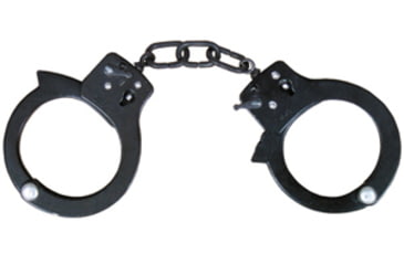 Image of Fox Outdoor Handcuffs, Double Lock - Black 099598393151