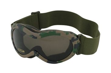 Image of Fox Outdoor Infantry Goggle, Digital Woodland 099598853037