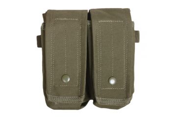 Image of Fox Outdoor Rip-Away AR-15/AK 47 Dual Mag Pouch, Olive Drab, 57-0200