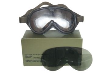 Image of Fox Outdoor Sun, Dust and Wind Goggles, Black 099598902957