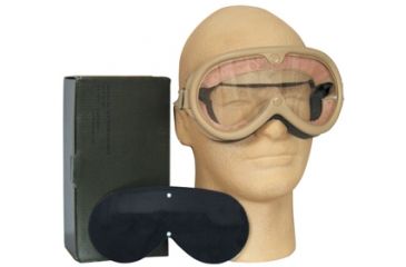 Image of Fox Outdoor Sun, Dust and Wind Goggles, Desert Tan 099598902971