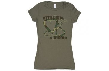 Image of Fox Outdoor Womens Cotton Tees, Small, 64-0967 S