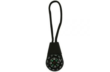 Image of Fox Outdoor Zipper Pull Compass, Black, 39-181