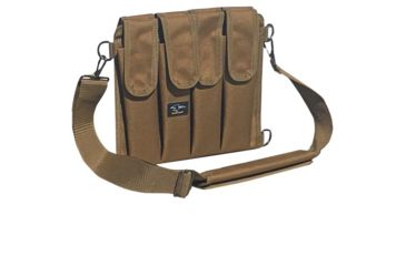 Image of Galati Gear Over Shoulder Rifle Mag Pouch 9mm 30/36rd, Coyote Brown GLMP9CB